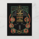 Search for beasts postcards Wizarding wold