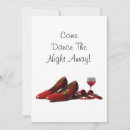 Search for red high heels invitations Wine