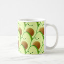 Search for cute avocado mugs Kawaii
