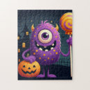 Recherche de monstres puzzles Halloween