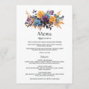 Search for black and gold menus Floral
