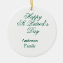 Search for shamrock ornaments Happy st patrick's day