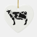Search for black and white cow ornaments Cows