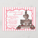 Search for fountain birthday invitations Stripes