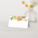 Search for lemon place cards Citrus