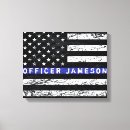 Search for police canvas prints Officer