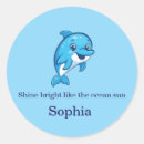 Search for blue dolphin stickers Marine life