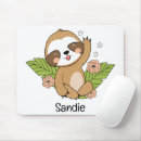Search for cute sloth mousepads Sloths