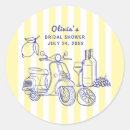 Search for yellow lemon stickers La dolce vita
