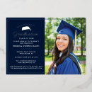 Search for blue and silver graduation invitations Calligraphy