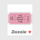 Search for social club stickers Antisocial