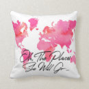 Search for world map pillows Inspirational