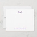 Recherche de purple note cards Minimaliste