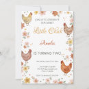 Search for baby chick birthday invitations Farm animal birthday