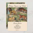 Recherche de cat baby shower invitations Aquarelle