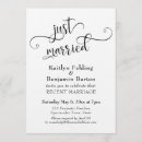 Search for only wedding reception invitations Elopement