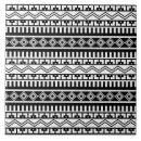 Recherche de dessins géométriques carreaux Noir et blanc