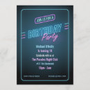 Search for blue neon invitations Disco