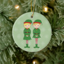 Search for elves ornaments Red