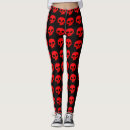 Search for skull leggings Red