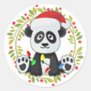 Recherche de panda drôle autocollants Vacances