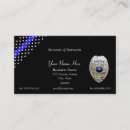 Search for police badge business cards Law enforcement