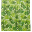 Search for palm leaf shower curtains Tropical