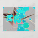 Recherche de turquoise et gris cartes postales Moderne