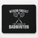 Recherche de badminton tapis souris Joueur de badminton