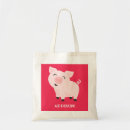 Search for pig tote bags Cute