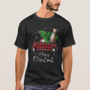 Search for whippet christmas tshirts Red
