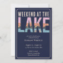 Search for weekend bachelor party invitations Camping