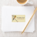 Search for american wildlife return address labels Watercolor