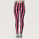 Search for pink and white striped leggings Red