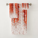 Search for red and white stripes bath towels Geometric