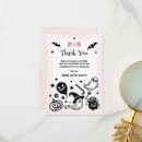 Search for spooky thank you cards Girl
