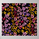 Recherche de coeur abstrait posters Illustration
