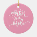 Search for mother of the bride ornaments Typography