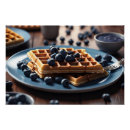 Search for waffles posters Blueberry