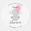 Search for pink elephant stickers For kids