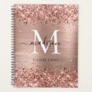 Search for glitter planners Rose gold