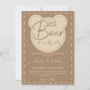 Search for little bear baby shower invitations Modern