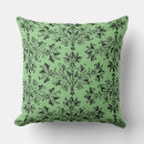 Search for black and sage green pillows Pattern
