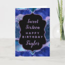 Search for purple sweet 16 birthday cards Daughter