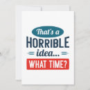 Recherche de horrible vœux cartes Sarcastique