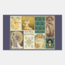 Search for vintage lady stickers White