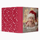 Search for christmas photo album binders Red