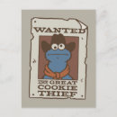 Search for wanted poster postcards Sesame street