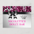 Search for pink leopard postcards Black