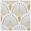 Search for black and gold art deco fabric Pattern